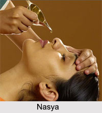 Nasya, Treatment in Ayurveda