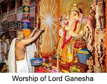 Worship of Lord Ganesha