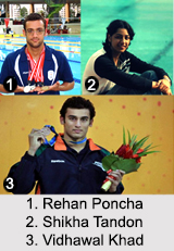 Swimmers in India, Indian Athletes