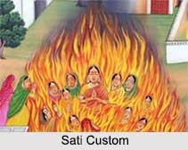 Sati, Indian Custom and Rituals