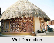 Wall Decoration, Indian Tribal Art