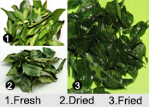Curry Leaves, Types of Spices