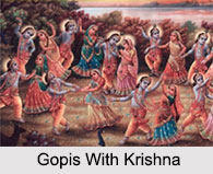 Gopis, Indian Purans