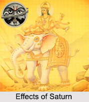 Effects of Saturn, Indian Astrology