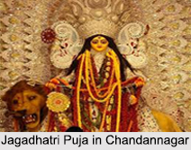 Jagadhatri Puja in Chandannagar