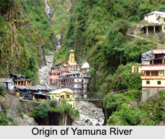 Origin of Yamuna River, Indian River