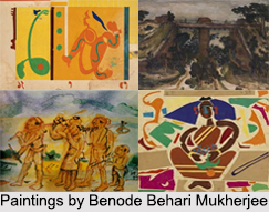 Benode Behari Mukherjee, Indian Painter