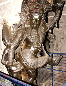 Sculpture at Krishnapuram temple, Tamil Nadu