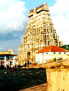Lord Shiva as Nataraja temple in Chidambaram, Tamil Nadu, South India