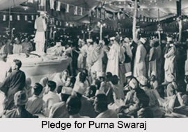 Purna Swaraj, Declaration of Independence