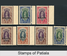 Convention States of India, Postal History of Indian States