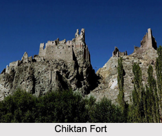 Chiktan Fort, Kargil District, Ladakh, Jammu and Kashmir