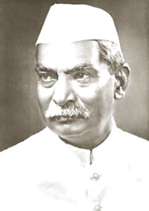 Congress president Rajendra Prasad 
