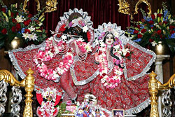 ISKCON  Supreme Lord Krishna and Radha to be the female counterpart ,the embodiment of love