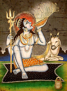 Shiva swallowed the poison generated at churning of the ocean - Nilakantha, Name Of Shiva
