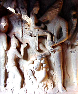 The great Varaha image at Udayagiri 