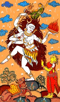 Lord Shiva's Ananda Tandava - According to some of the ancient scriptures and religious tales Lord Shiva was the initiator of the mudras. His celestial dance Ananda Tandava' involves usage of some mudras