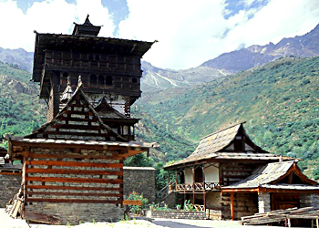 Badrinatha temple at Kamru village in Himachal Pradesh