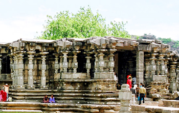 Thousand-pillared temple of Hanamkonda