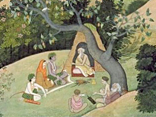 Rama Meets Bharadwaja On His Way To Ayodhya