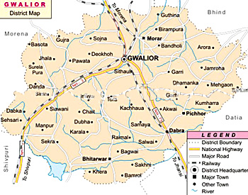 Gwalior District, Madhya Pradesh