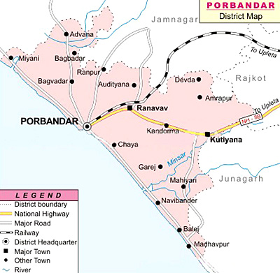 Porbandar District, Gujarat