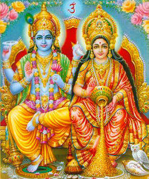 Sri and Vishnu