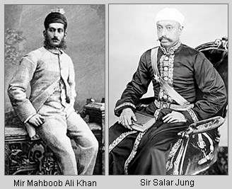 Nawab Mir Mahboob Ali Khan and Sir Salr Jung - Restoration of Berar, Nizams of Hyderabad