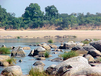 Mahanadi River at Boudh, Orissa