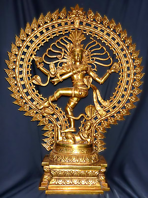 The famous figure of Shiva as Nataraj - Lord of the Dance