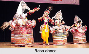 Manipuri Raslila Dance Form