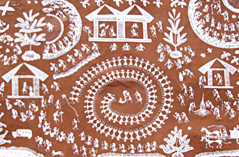Wall Paintings of Indian Tribal Paintings