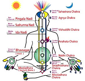 Nadis and Chakras, Kundalini Meditation