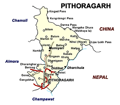History of Pithoragarh District, Uttarakhand