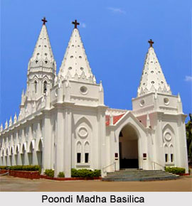 Poondi Madha Basilica, Tamil Nadu