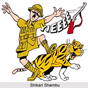 Shikari Shambu, Characters in Indian Comics Series