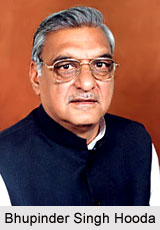 Bhupinder Singh Hooda, Chief Minister of Haryana