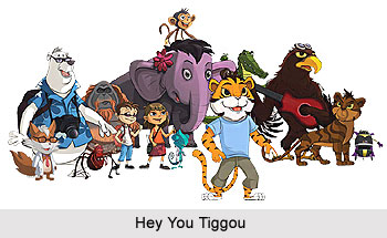 Hey You Tiggou, Contemporary Indian Comicsz