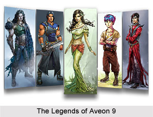 The Legends of Aveon 9, Contemporary Indian Comics