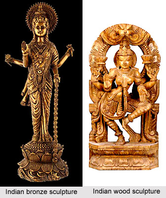 Types Of Indian Sculpture, Wooden Indian Statue Life Size In India