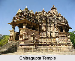 Chitragupta Temple, Khajuraho, Madhya Pradesh