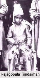 Rajagopala Tondaiman, Raja of Pudukkottai