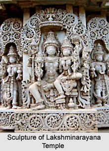 Sculpture of Lakshminarayana Temple