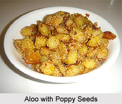 Aloo with Poppy Seeds
