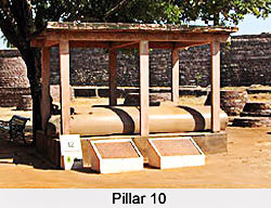 Pillar 10 at Sanchi