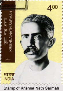 Krishna Nath Sarmah, Indian Freedom Fighter