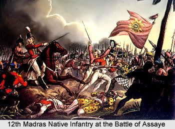 12th Madras Native Infantry, Madras Army