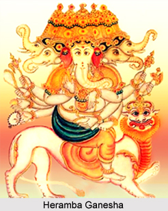 Heramba Ganesha, Form of Lord Ganesha