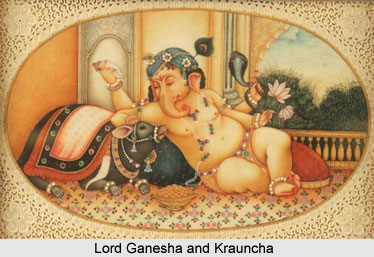 Legend of Lord Ganesha and Krauncha