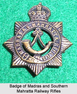 Madras and Southern Mahratta Railway Rifles, Madras Army